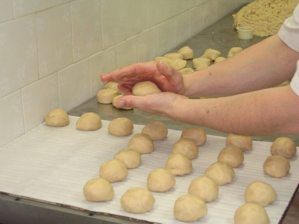 Biscuits provençaux traditionnels faits à la main